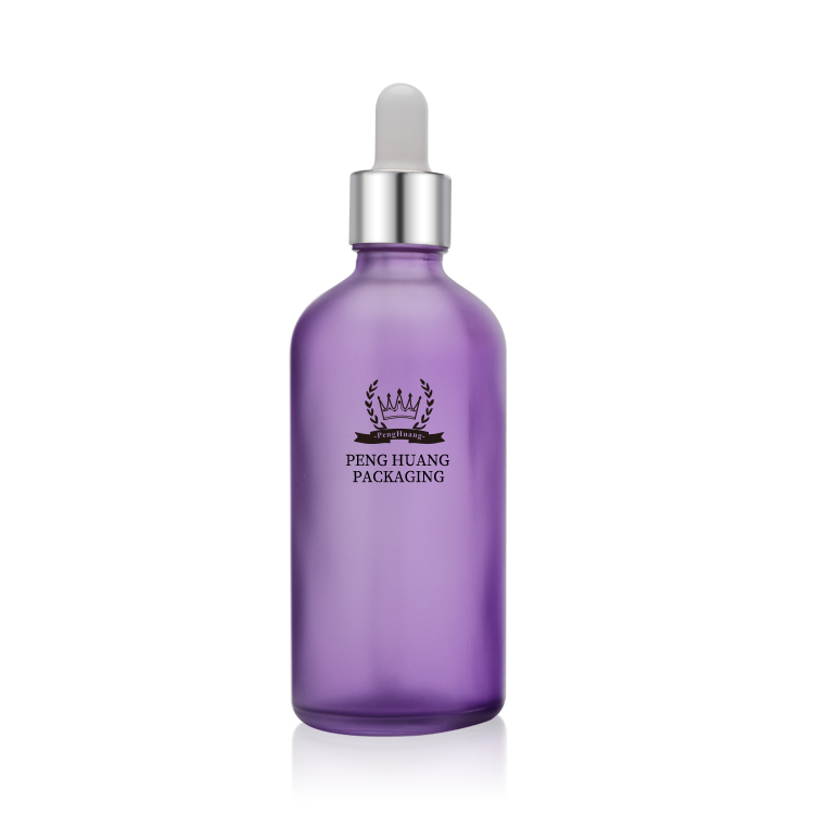 15ml Colored Glass Dropper Bottle Refillable Glass Bottle For Essential Oil