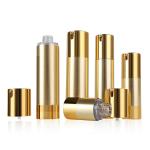 15ml 30ml 50ml hide Away Inner Pump Cosmetic Bottles For Travel