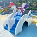 Fade Resistant Swimming Pool Water Slide Children Water Park Slide
