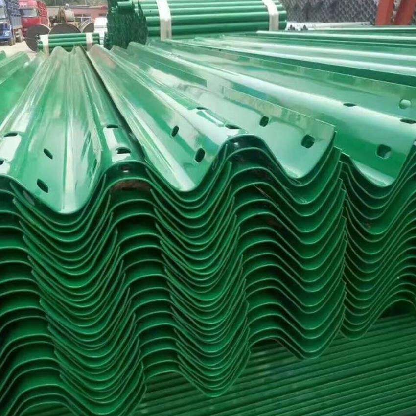 Roadway Safety Technology Clod-rolled Roadway Safety W Beam Plastic Highway Guardrail