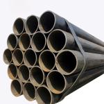 Welded Round Black Mild Steel Pipe DIN 1.0425 cold drawn seamless carbon steel