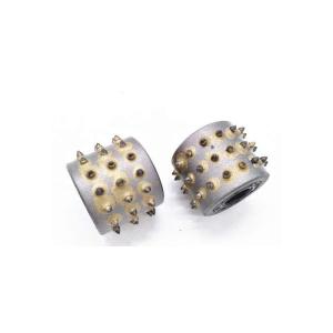 Quality Diamond Round Bush Hammer Tools 250mm Cemented Carbide Material wholesale