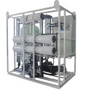 Quality 100-1000M3/Day Salt Water Treatment System With Duplex Steel 2205 wholesale
