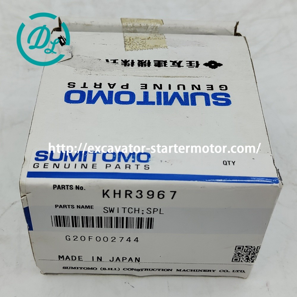 Sumitomo KHR3967 Toggle Switch Excavator Spare Parts 24V Switch