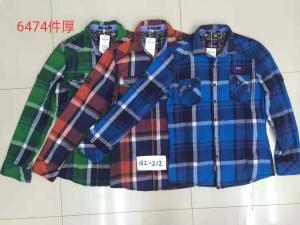 Quality Men's High quality casual plaid shirts wholesale