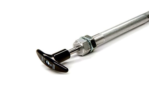 Electronic Machinery Mechanical Control Cable Head , Twist Lock Throttle Cable