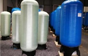 Quality Industrial Frp Tank For Water Treatment Sand Filter Pressure Vessel RO Plant wholesale