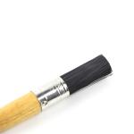 16.5cm Horse Grooming Items PP Plastic Holding Brush With Wooden Handle