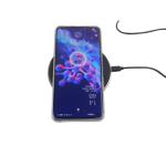 Magnetic Wireless Phone Charger , 10W Glass Desk Phone Charger
