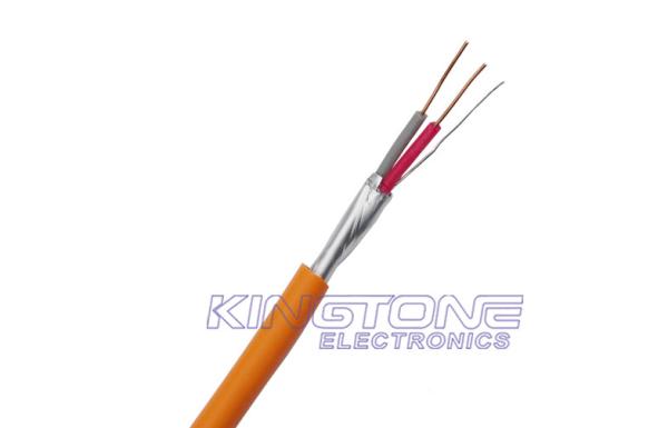 FRHF 2 Core 0.50mm2 Fire Resistant Cable Copper Conductor with Silicone