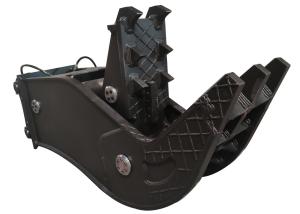Quality Excavator Demoliton Rock Breaker Attachment With 4 Side Blade Low Noise High Performance 2250KN Force wholesale
