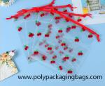 0.06mm Printed Transparent PE Drawstring Storage Bag