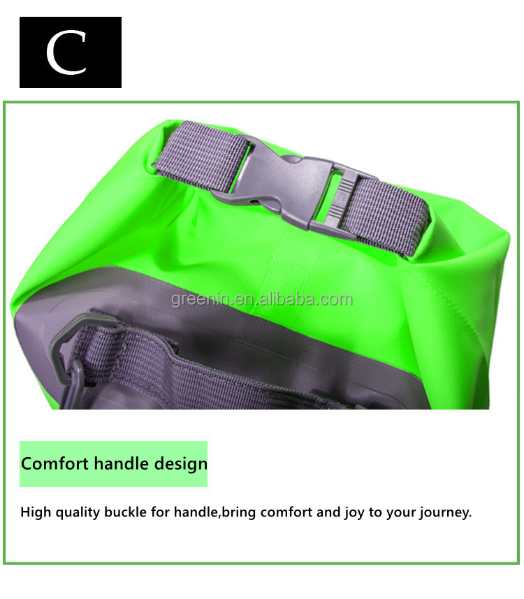 Durable Diving Dry Bags Waterproof Bag, Full Print Floating Ocean Pack Dry Bag