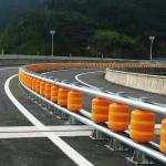 Stainless Steel Roller Guardrail for Road Safety Directly Supply for Highway