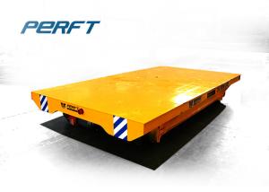 Quality Customized electric material handling flatbed cart on track in industrial wholesale