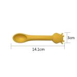 Baby Feeding Set Silicone Bibs And Bowls Giraffe Shape BPA Free Customized