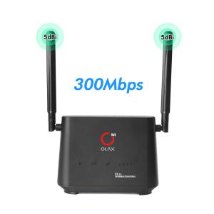 Quality 7.4V 2000mah 4G Industrial Router 4G SIM Router Connect CCTV Camera 4 LAN Ports OLAX AX5 Pro wholesale
