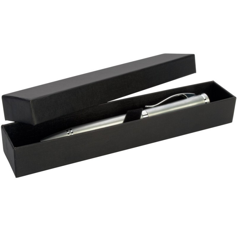 custom one piece pen packaging box luxury pen gift box with elastic cord