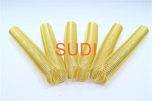 Quality 4:1 Gold 12&quot; Plated Spiral Bound Coil wholesale