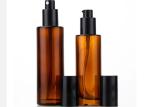 50ml Amber Glass Pump Bottles