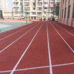 Abrasion Resistance Synthetic PU Jogging Track Flooring Material