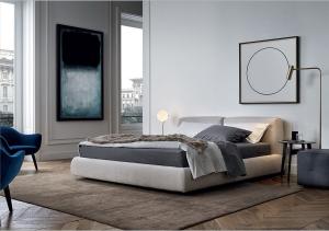 Quality modern America style unique fabric soft bed furniture wholesale