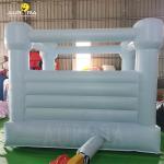 Commercial Blue Wedding Inflatable Bounce House Bouncing Castle For Kids Adults