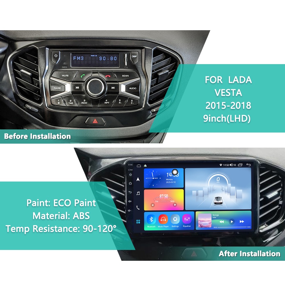 LADA VESTA 2015-2018 Car Multimedia Player 2K Car DVD Player