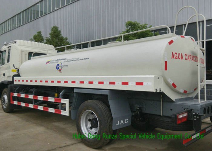 JAC 4X2 Water Transport Liquid Tank Truck With HONDA Water Pump 10m3