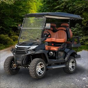 Quality Outdoor Playground Electric Golf Cart Chinese 4 Passenger Hunting Buggy with Custom Body and Lifted Design wholesale