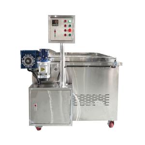 Quality Automatic Discharging Electric Heating Frying Machine Stainless Steel wholesale