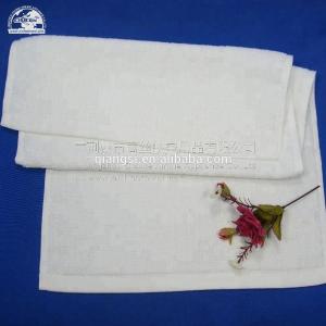 Quality Bleach Salon 145g/Pc White Cotton Face Towel wholesale