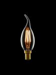 Warm White C37 4W 470lm Candle LED Filament Bulb