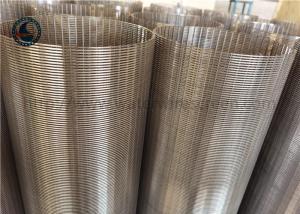 Quality Stainless Steel 304 Johnson Wire Screen Wedge Slot Shape Type For Filter wholesale