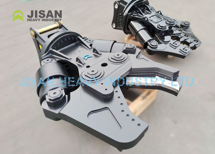 Demolition Hydraulic Scrap Shear Steel Metal Cutter For Small Hitachi Excavator