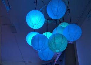 Quality PVC Waterproof RGB Light Globe Hanging 500mm Customized Size Available wholesale