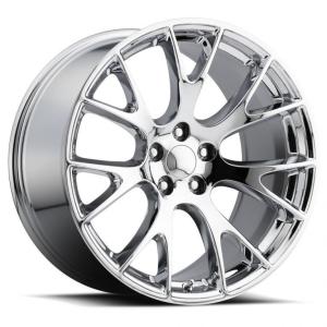 Quality 22 Inch Dodge Replica Wheels Black 2528 22x9 Fit Challenger Hellcat wholesale