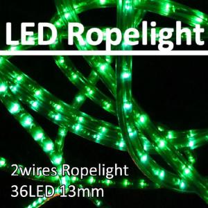 Quality 12V/24V/110V/230V 2 wires 13mm round 36 LED/m LED flexible rope light IP44 waterproofed wholesale