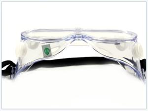 Quality Shock Proof Anti Fog Safety Glasses , Polycarbonate Transparent Lens Hospital Disposable Products wholesale
