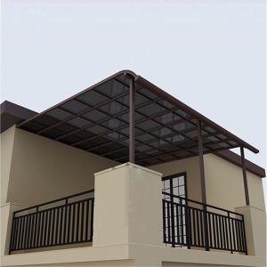 Quality Soundproof Transparent 1000*1200mm PC Awning wholesale
