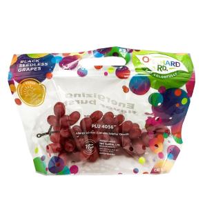 Quality Supermarket Opp Plastic Packaging Fresh Fruit Vegetable Bags with Adhesive wholesale