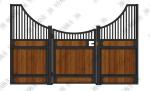 3D Metal Round Tube 3m Modern Horse Stable