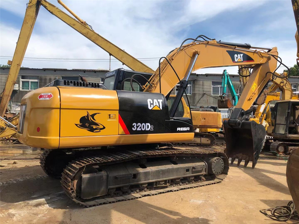 Original CAT Excavator Machine For Construction Digging With Pump Core Components