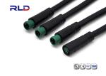 2A Current 2 Pin 60V AC M6 28AWG Electric Bike Connector