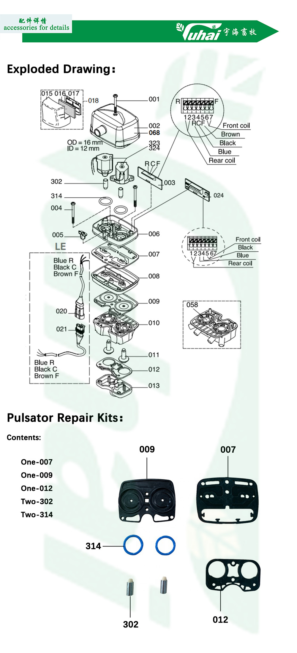 Interpuls CV30 Electronic Pulsator With 4 Exits Or 2 Exits For Milking Machine In Dairy Farm