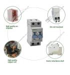 1200VDC DC Mini Isolator Switch 4P For Solar Power Distribution