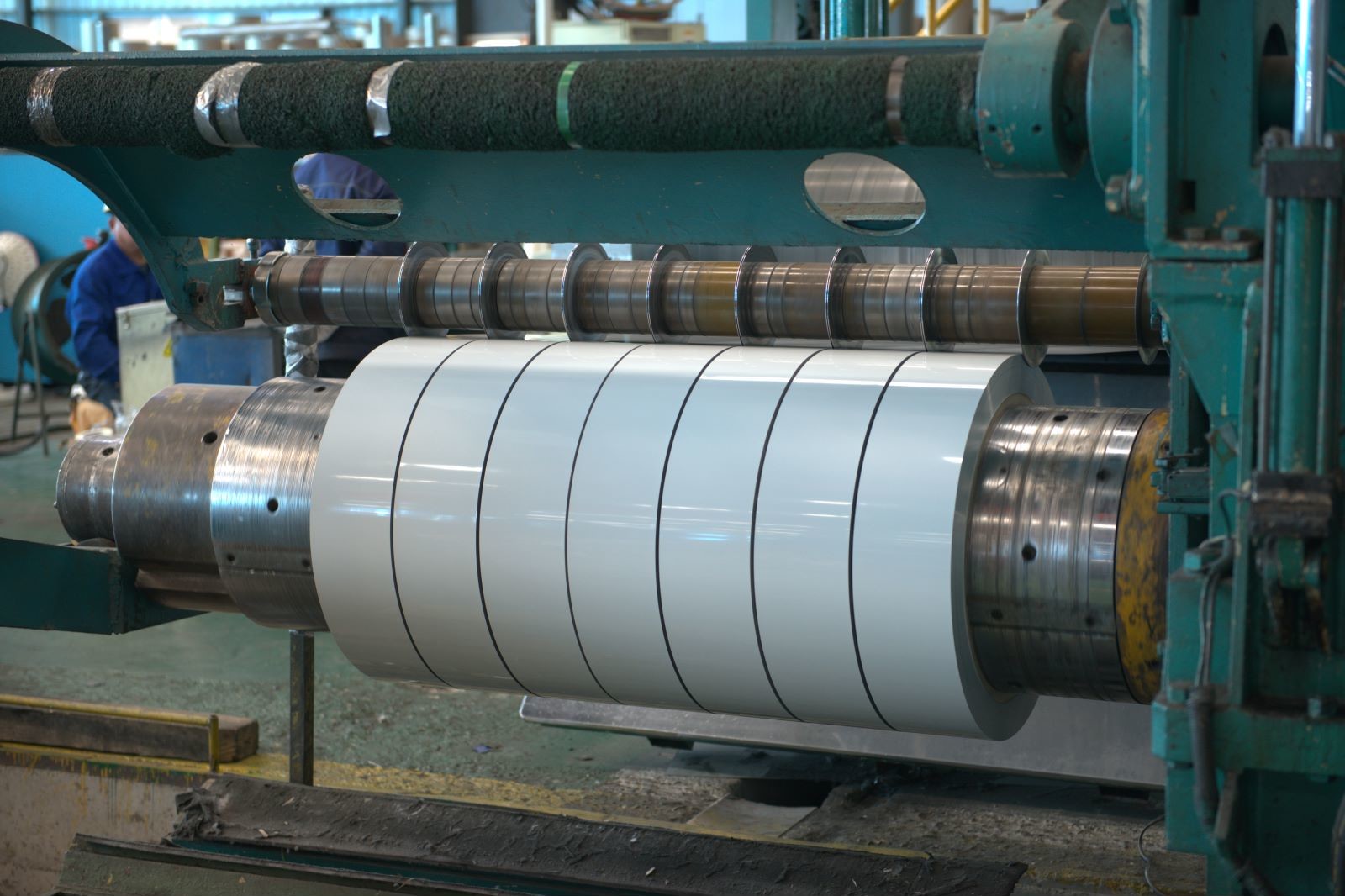 For Aluminum Gutter Making Alloy 3105 Ral 9003 White Color 0.020*14"Inch PE PVDF Coated Aluminum Coil Lacquered Sheet
