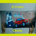 customized animation effect el poster/ el advertising poster/ flashing poster