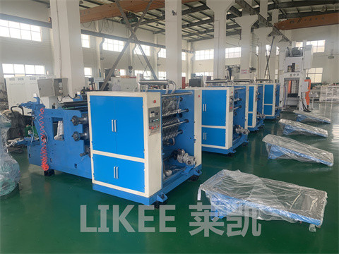 0.5Mpa 27KW Aluminium Foil Sheet Folder Making Machine Mitsubishi Inverter
