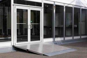Quality Soundproof Aluminum Windows And Doors Single / Double Tempered Glazing wholesale